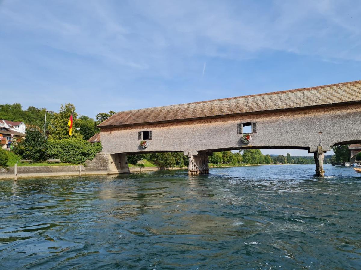 Ferienwohnung Rheinblick In Buesingen -Keine Monteure- Busingen Eksteriør billede