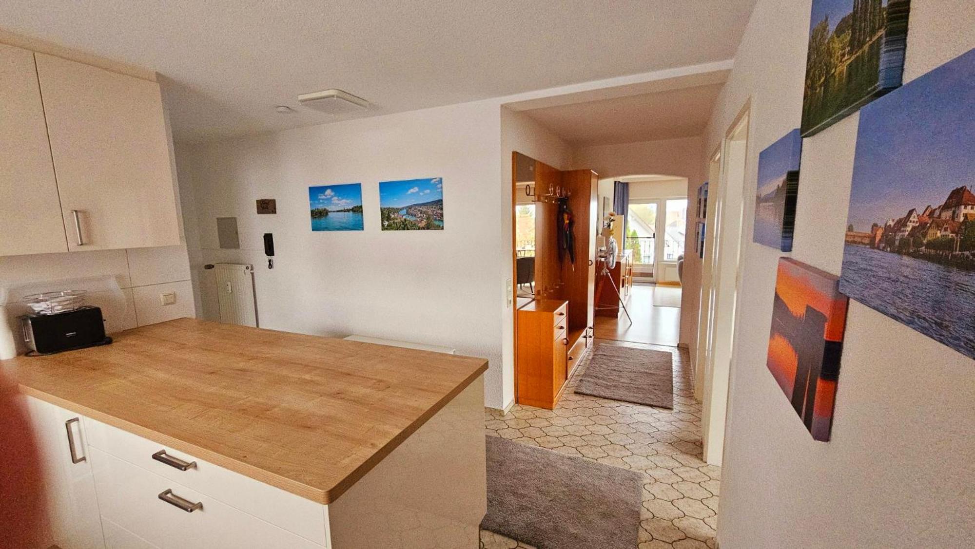 Ferienwohnung Rheinblick In Buesingen -Keine Monteure- Busingen Eksteriør billede